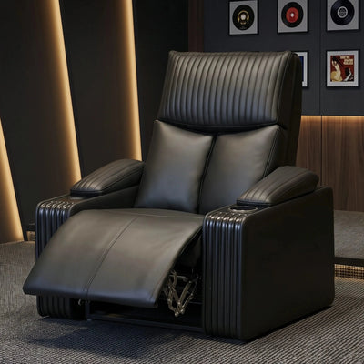 Hush Hiven Obsidian Power Home Theatre Recliner - Hush Hiven