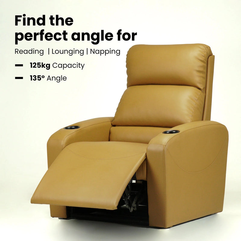Hush Hiven David Motorised Home Theatre Recliner - Hush Hiven