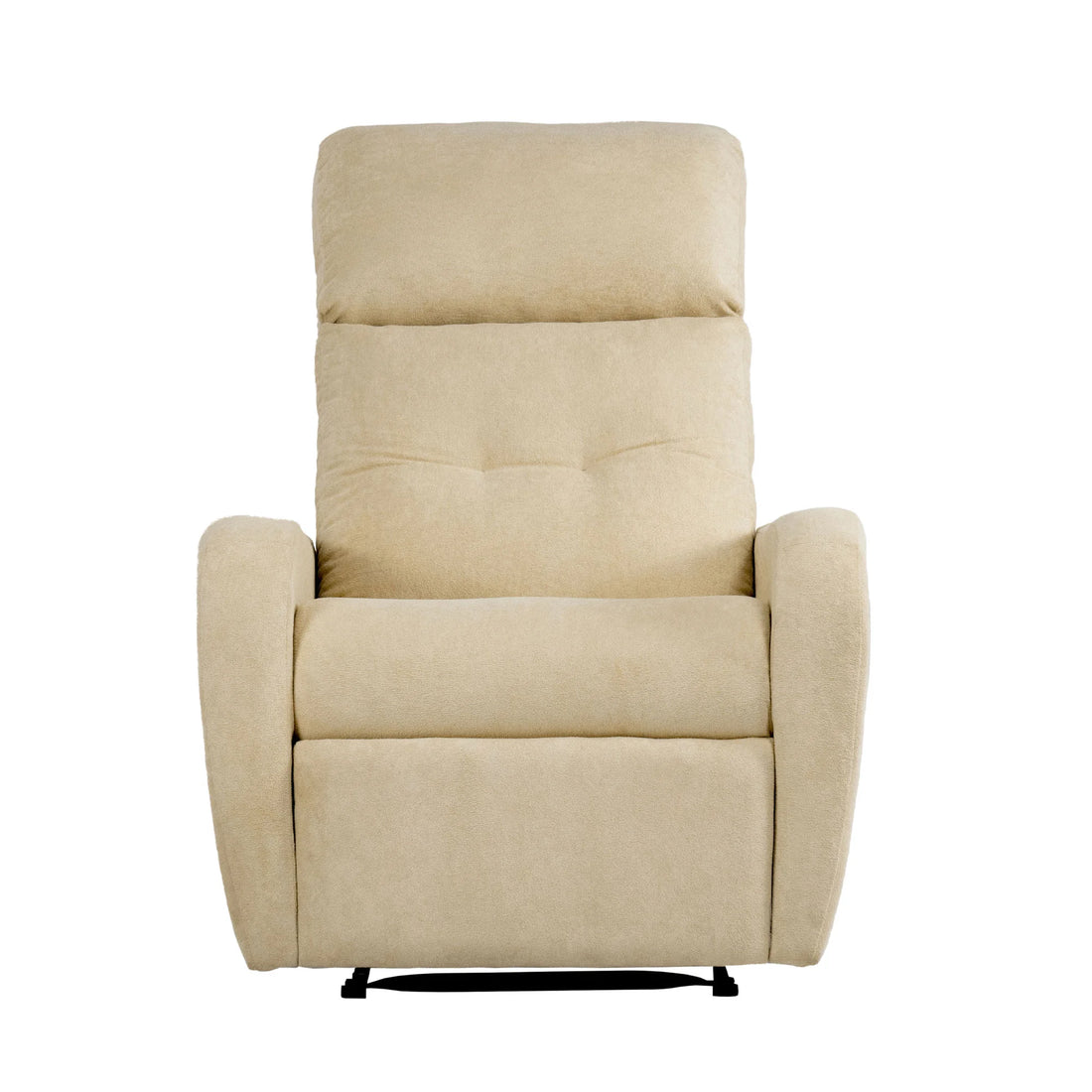 Hush Hiven Eva Caramel Boucle Recliner with Adjustable Headrest &amp; R1 Manual Mechanism - Hush Hiven