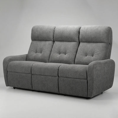 Hush Hiven EVA Single Seater Manual Recliner Chair Boucle Fabric Adjustable Headrest Luxury Recliner - Hush Hiven