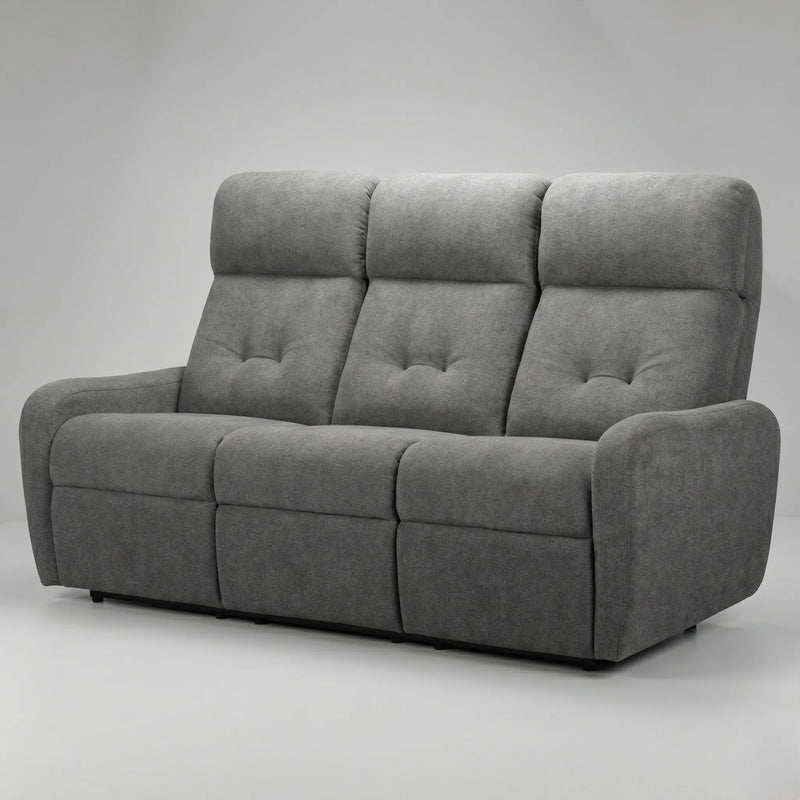 Hush Hiven EVA Single Seater Manual Recliner Chair Boucle Fabric Adjustable Headrest Luxury Recliner - Hush Hiven