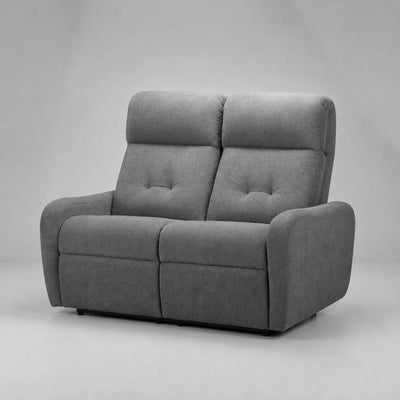 Hush Hiven EVA Single Seater Manual Recliner Chair Boucle Fabric Adjustable Headrest Luxury Recliner - Hush Hiven