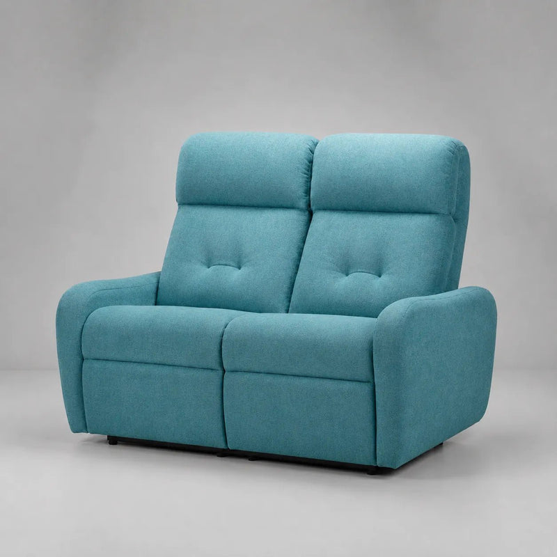 Hush Hiven EVA Single Seater Manual Recliner Chair Boucle Fabric Adjustable Headrest Luxury Recliner - Hush Hiven