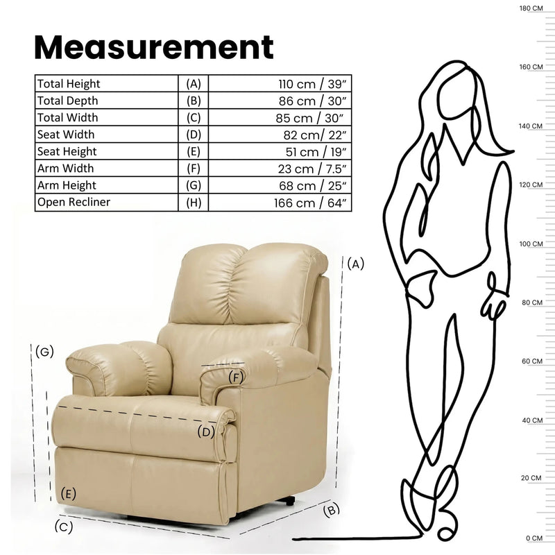 Hush Hiven Highlander Electric Recliner Armchair with Power Lift Stand Assist Smooth Velvet - Hush Hiven