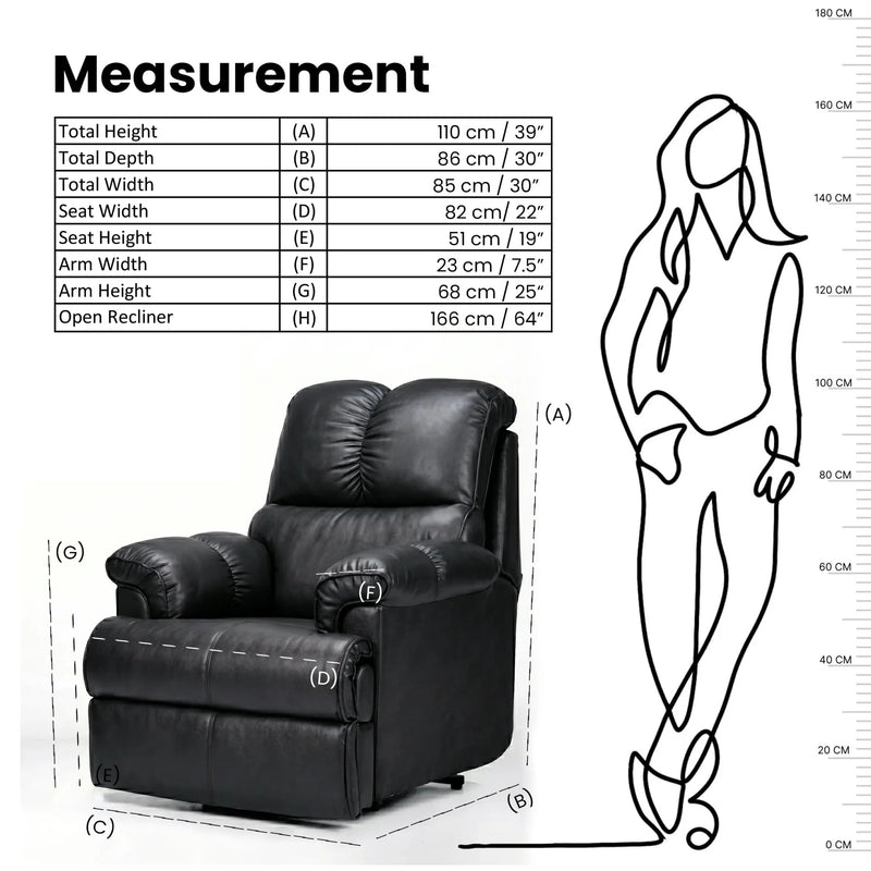 Hush Hiven Highlander Electric Recliner Armchair with Power Lift Stand Assist Smooth Velvet - Hush Hiven