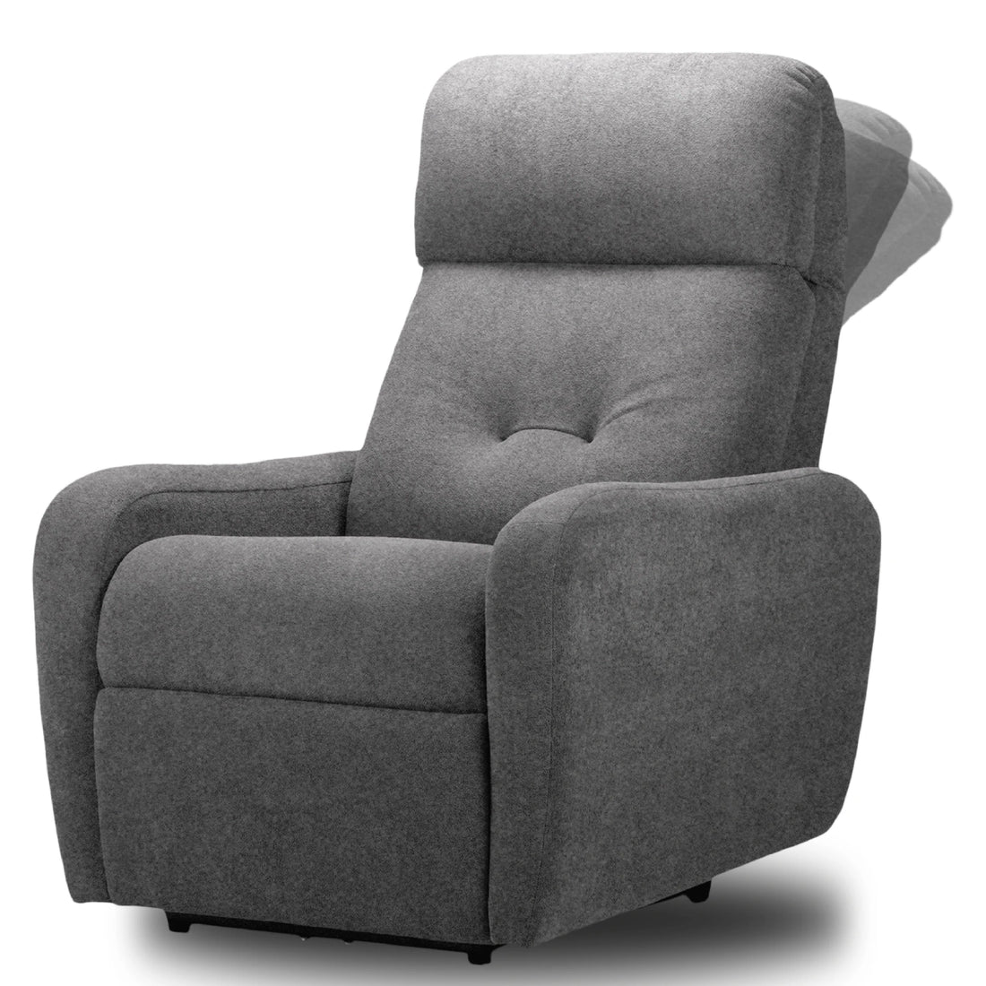 Hush Hiven EVA Single Seater Manual Recliner Chair Boucle Fabric Adjustable Headrest Luxury Recliner - Hush Hiven