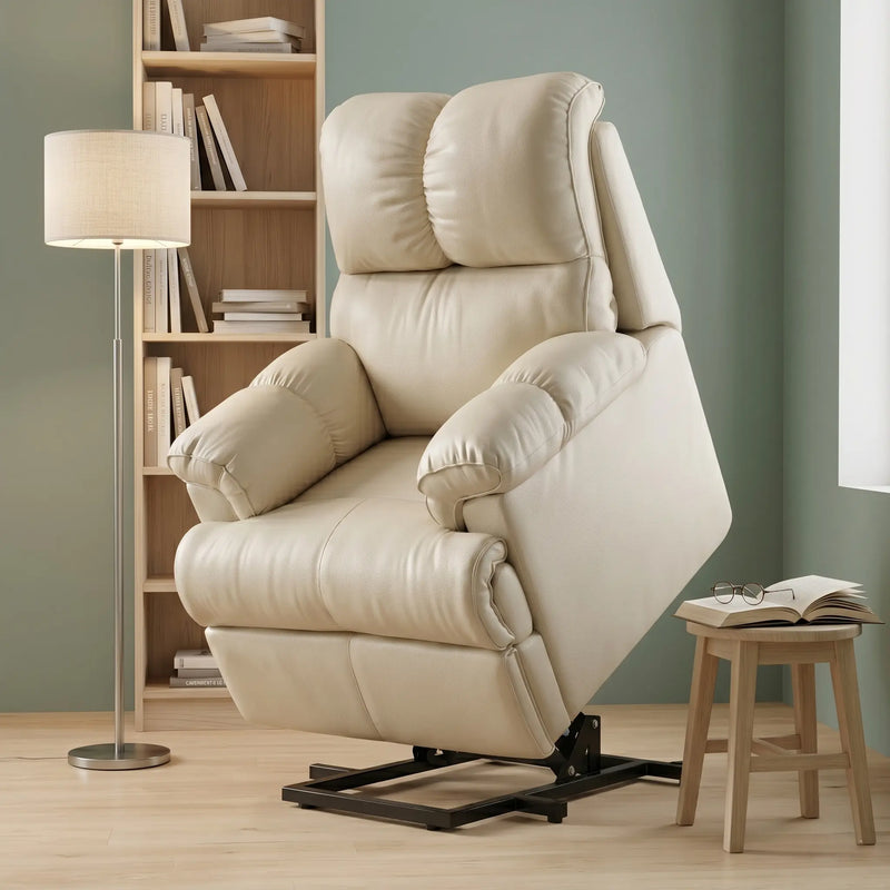 Hush Hiven Highlander Electric Recliner Armchair with Power Lift Stand Assist Smooth Velvet - Hush Hiven