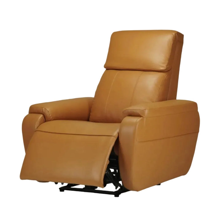 Hush Hiven Zeus Motorized Recliner Chair Living Room Leatherette Luxury Recliner - Hush Hiven