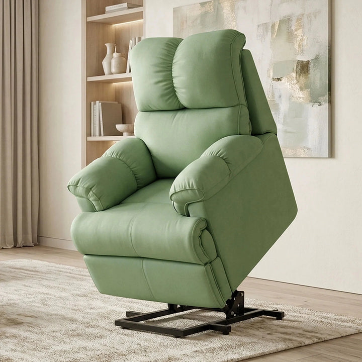 Hush Hiven Highlander Electric Recliner Armchair with Power Lift Stand Assist Smooth Velvet - Hush Hiven