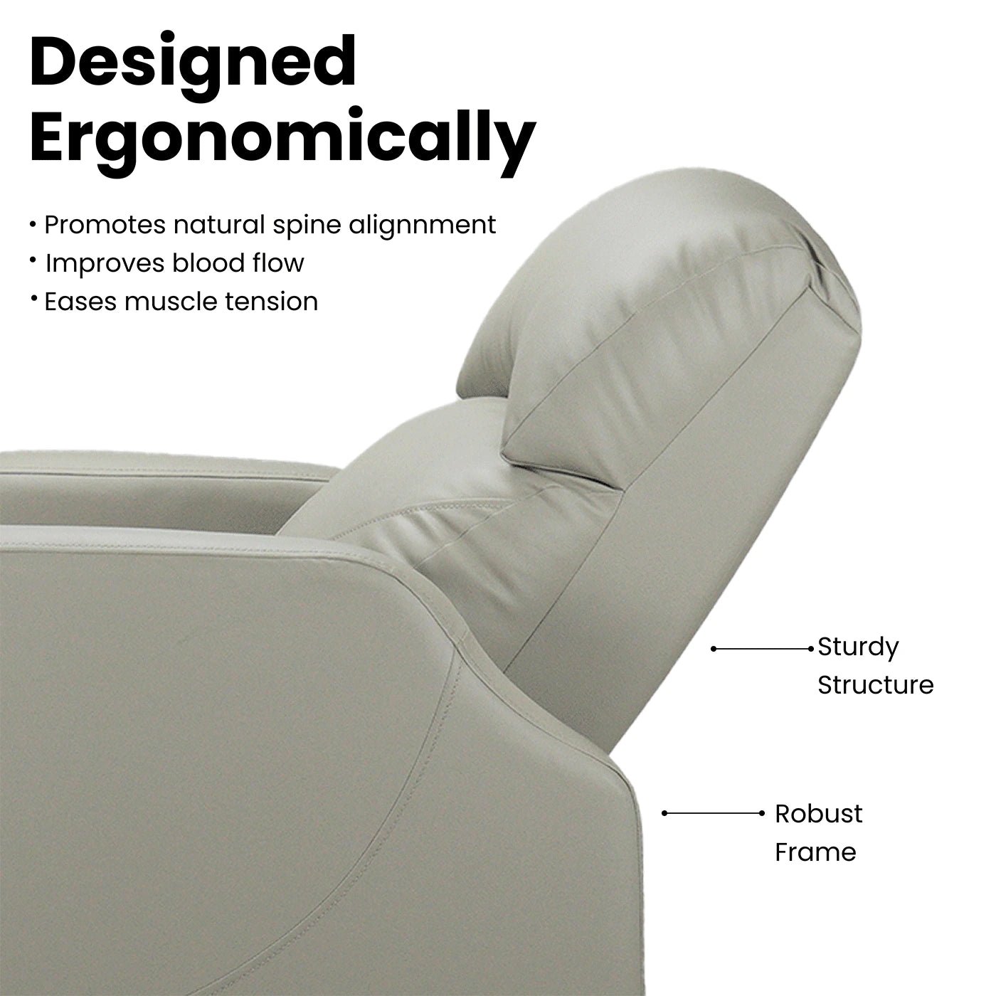 Hush Hiven X Ergonomic & Comfortable Home Theatre Recliner - Hush Hiven