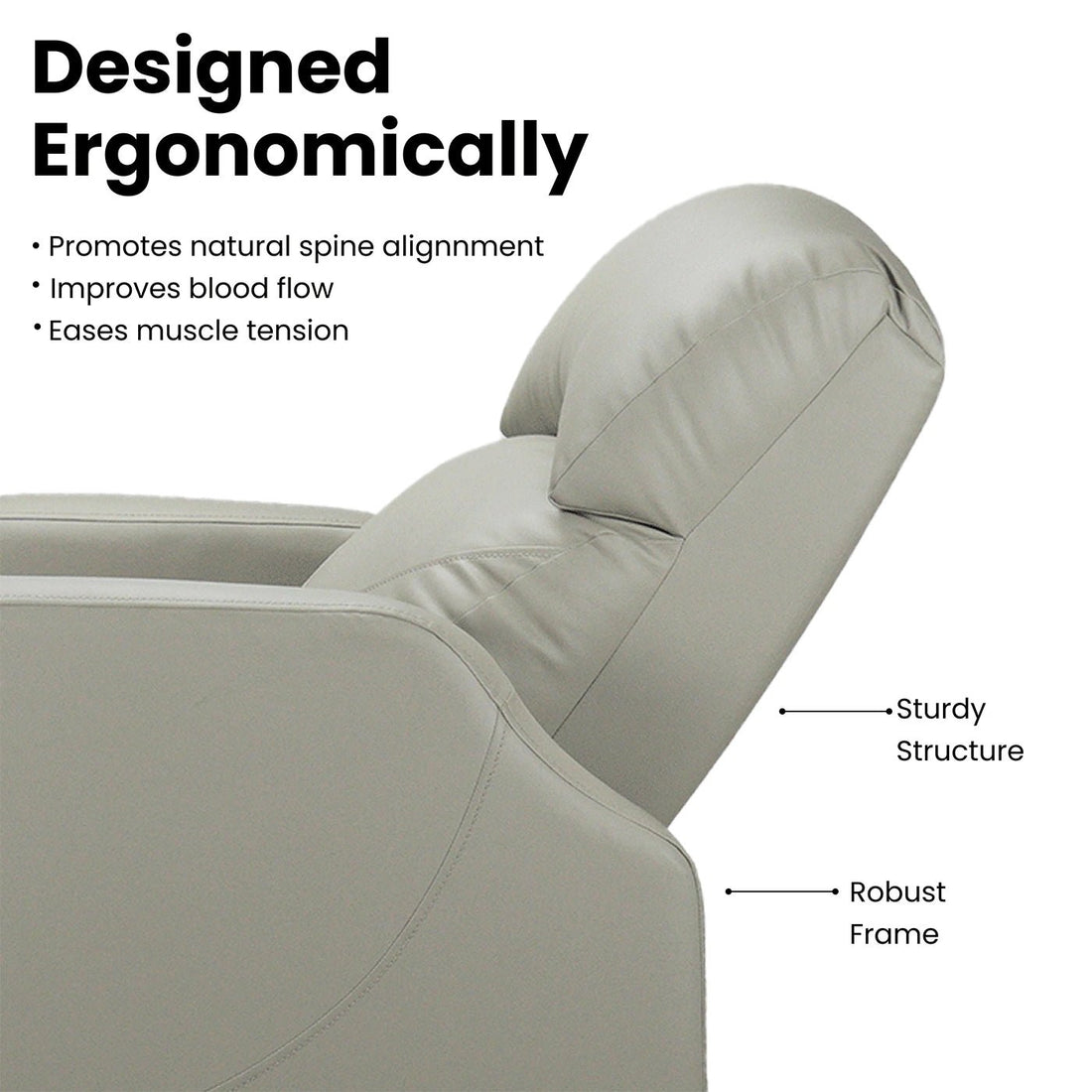 Hush Hiven X Ergonomic & Comfortable Home Theatre Recliner - Hush Hiven