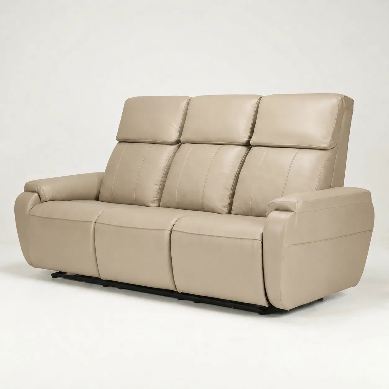 Hush Hiven Zeus Motorized Recliner Chair Living Room Leatherette Luxury Recliner - Hush Hiven