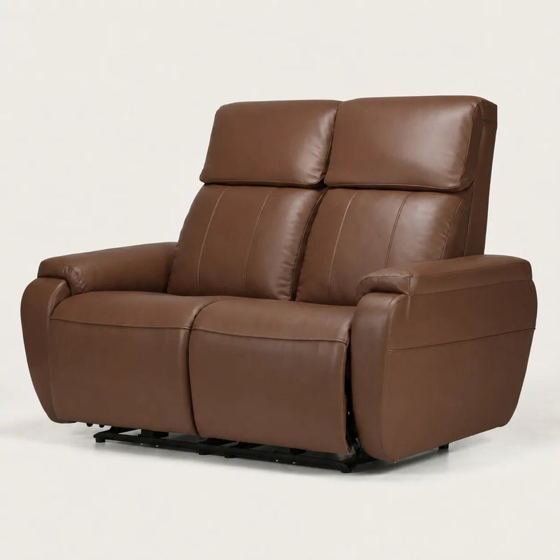 Hush Hiven Zeus Motorized Recliner Chair Living Room Leatherette Luxury Recliner - Hush Hiven