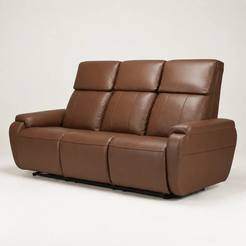 Hush Hiven Zeus Motorized Recliner Chair Living Room Leatherette Luxury Recliner - Hush Hiven