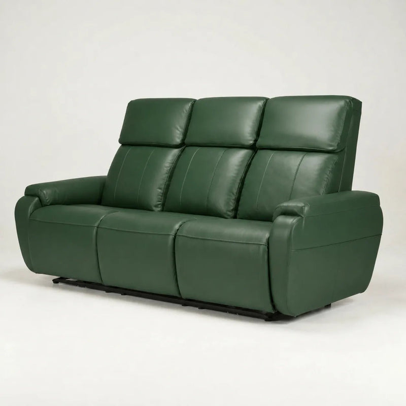 Hush Hiven Zeus Motorized Recliner Chair Living Room Leatherette Luxury Recliner - Hush Hiven