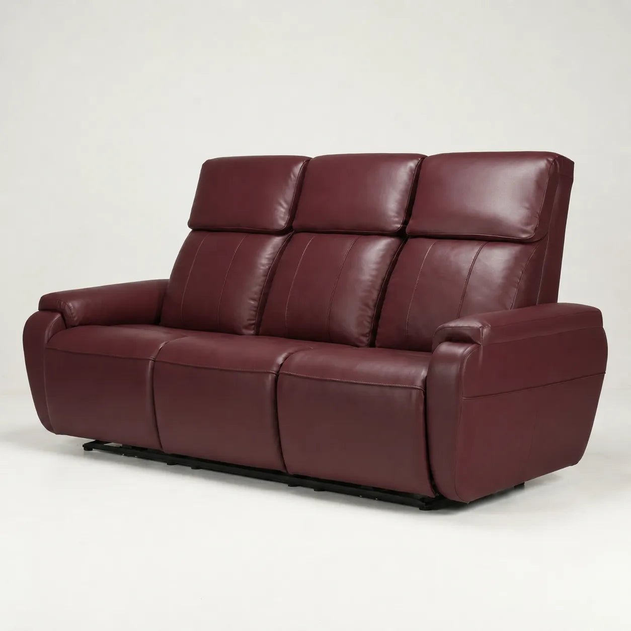 Hush Hiven Zeus Motorized Recliner Chair Living Room Leatherette Luxury Recliner - Hush Hiven
