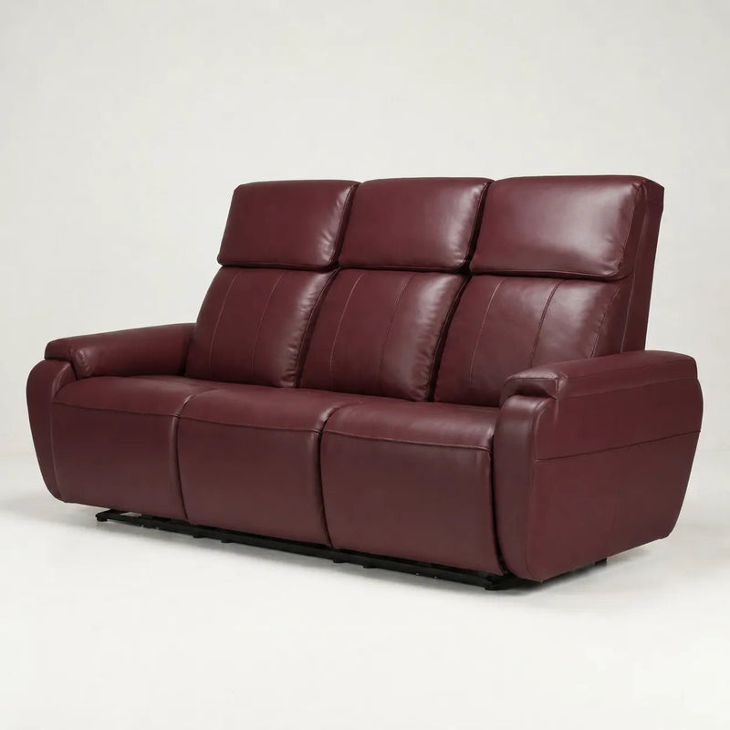Hush Hiven Zeus Motorized Recliner Chair Living Room Leatherette Luxury Recliner - Hush Hiven