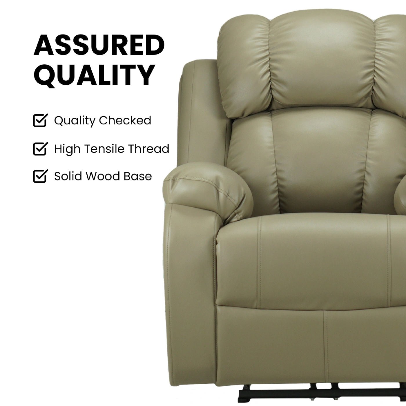 Hush Hiven Big B Single Seater Motorized Recliner Chair quality properties