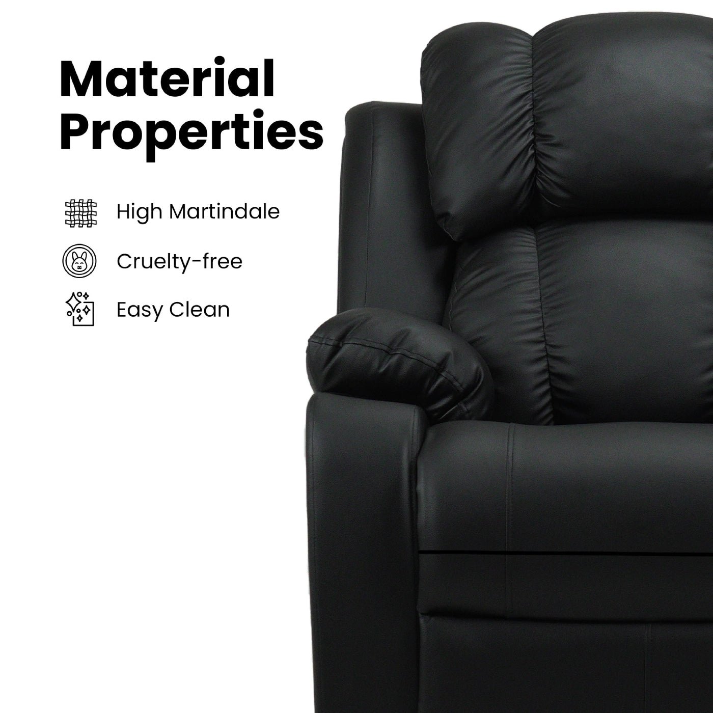 Hush Hiven Big B Single Seater Motorized Recliner Chair material properties