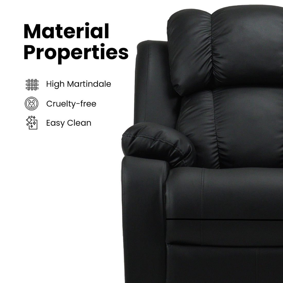 Hush Hiven Big B Single Seater Motorized Recliner Chair material properties