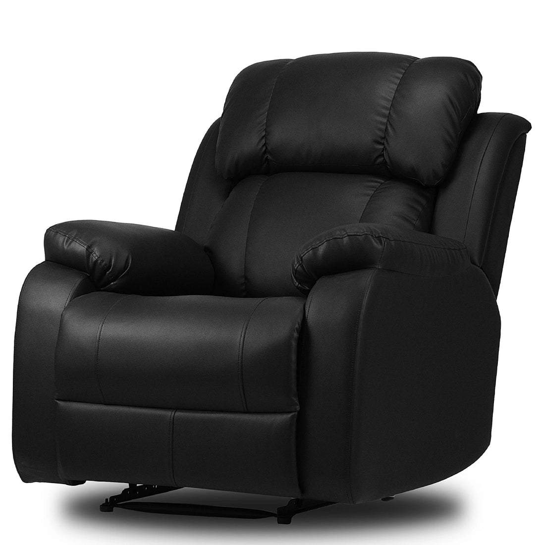 Hush Hiven Big B Single Seater Motorized Recliner Chair in white background in side view