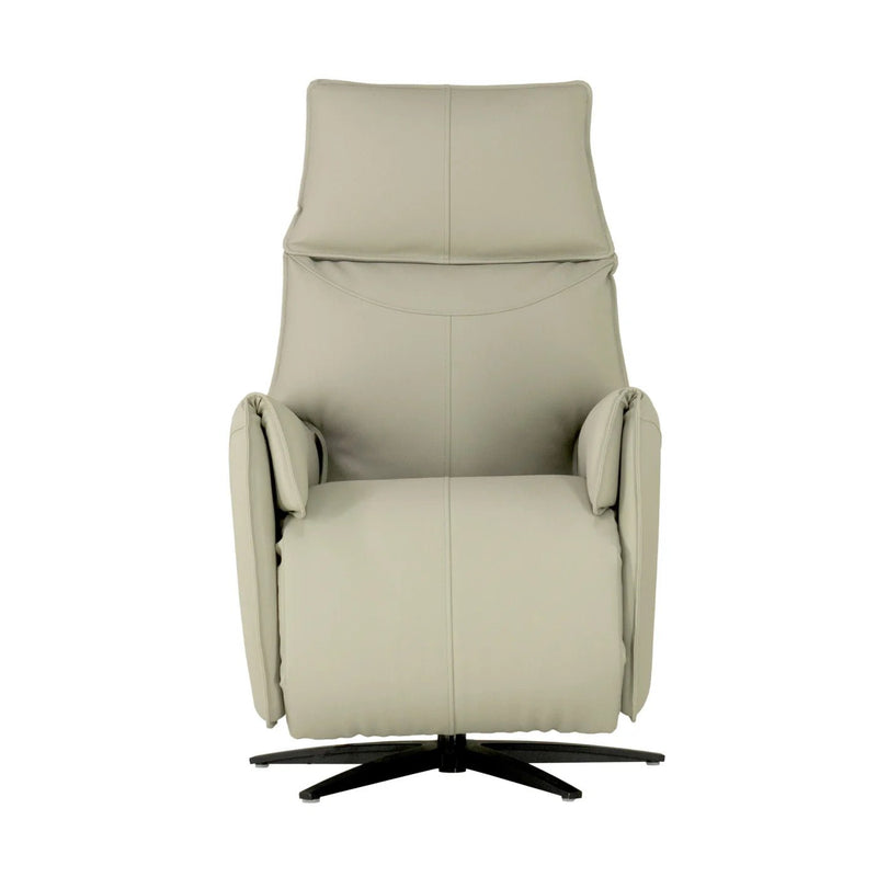 Hush Hiven Layback Triple Motor Recliner Chair Office Workspace Leatherette Luxury on a white background in front view