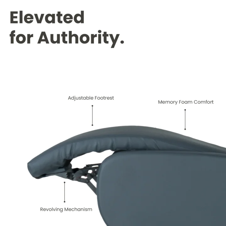 Hush Hiven Harvey Leatherette Multifunctional Recliner with Unique Armrests & Memory Foam - Image 3