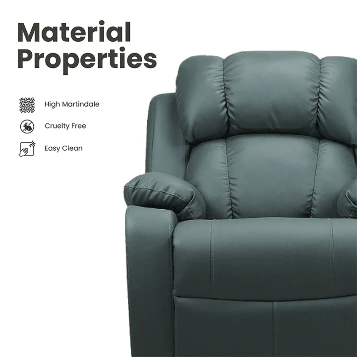 Hush Hiven Big B Home theatre recliner: Comfy & Cozy Motorized Home Cinema Recliner with USB Type C & Type A device charging convenience. - Image 6
