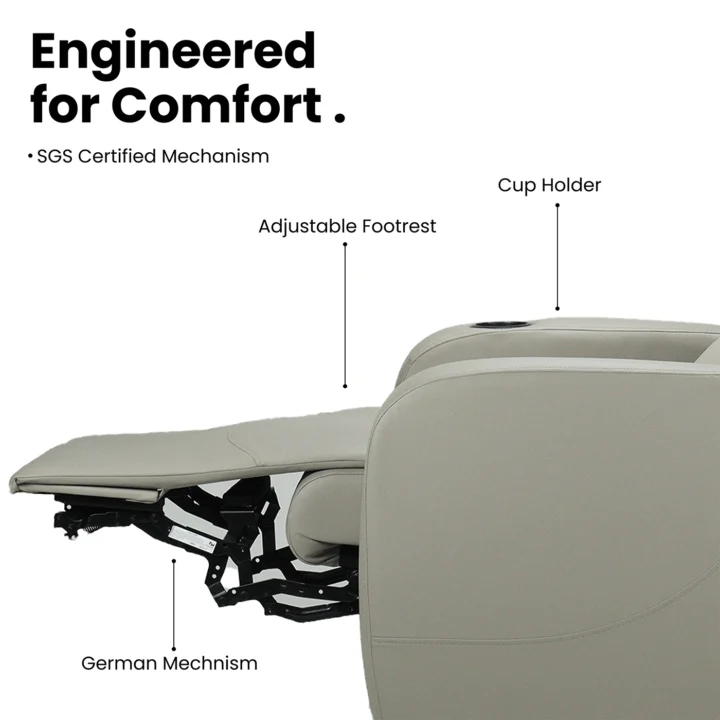 Hush Hiven X  Ergonomic & Comfortable Home Theatre Recliner - Image 3