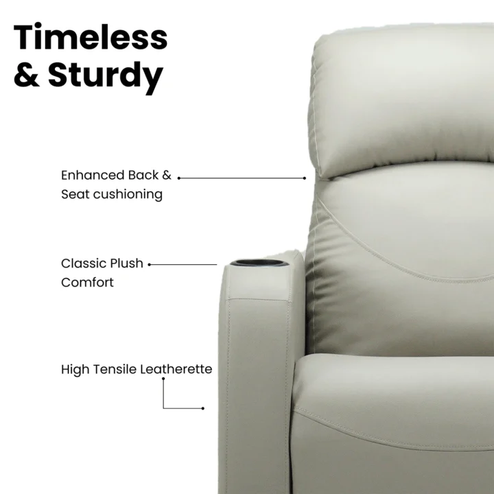 Hush Hiven X  Ergonomic & Comfortable Home Theatre Recliner - Image 5