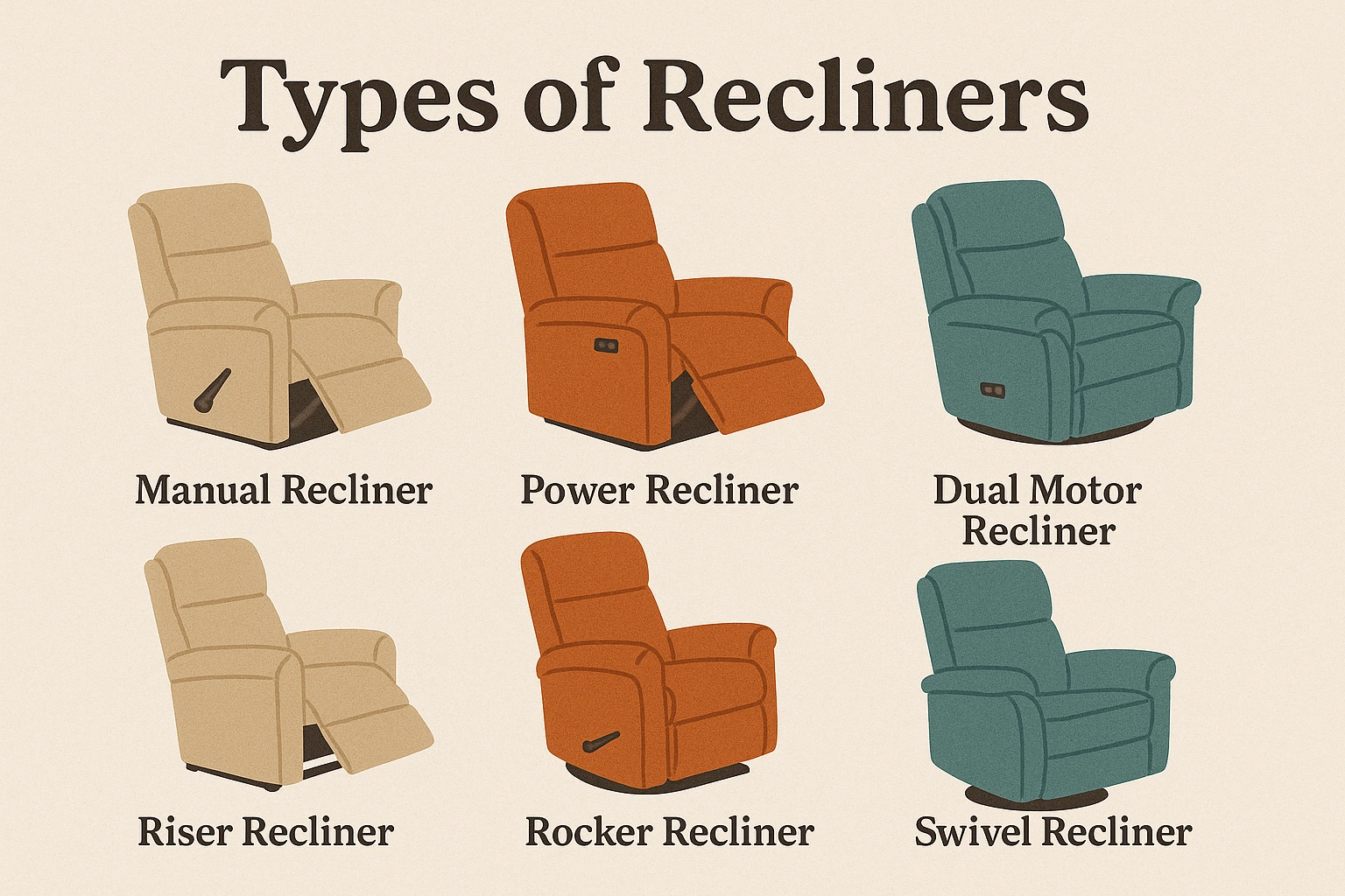 types of recliners​